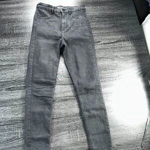 Zara Gray Skinny Jeans | Size 4 (EUR 36)